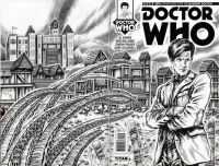 Image for DOCTOR WHO #1 11th Doctor MATT SMITH Sketch Cover by PAUL SWAIN