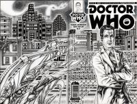 Image for DOCTOR WHO #1 12th Doctor PETER CAPALDI Sketch Cover by PAUL SWAIN