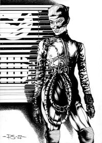 Image for The BATMAN - CATWOMAN Selina Kyle - Zoe Kravitz - ORIGINAL ART