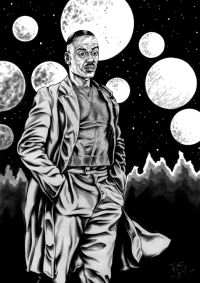 Image for DOCTOR WHO - A4 NCUTI GATWA 15th Doctor ORIGINAL ART by Paul Swain