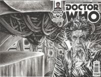 Image for DOCTOR WHO #1 12th Doctor YEAR 3 PETER CAPALDI Sketch Cover by PAUL SWAIN