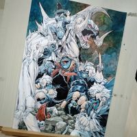 Image for Lipwei Villain Spawnuary - Clown aka Violator A3 size Original Artwork