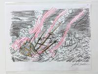 Image for Yuko Shimizu - Vanity Fair February 2022 Magazine Shipwreck Final Sketch Draft