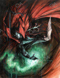 Image for OA 20241010 TDT: "Favorite painting" SDCC 2023 exclusive Spawn 1 cover