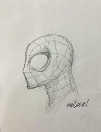 Image for David Marquez Spider-Man sketch ! Pencilled and signed by David Marquez !