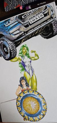 Image for She Hulk ft Wonder Woman