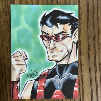 Image for Wonder man Sketch card (Malo)