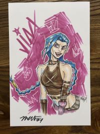 Image for Jinx 6x9 sketch ( Malo )