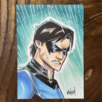 Image for Nightwing sketch card (Malo)