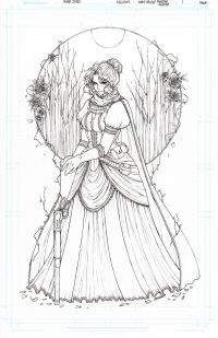 Image for Mary Shelley: Monster Hunter #1 (2019) Original (Cover - Ink)