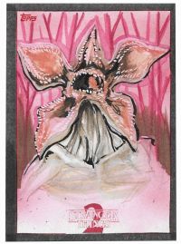 Image for Stranger Things Demogorgan Sketch Card