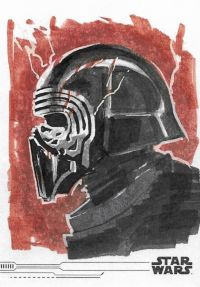 Image for Kylo Ren Sketch Card