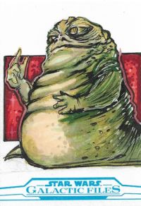 Image for Jabba sketch Card