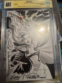 Image for Jill Thompson Storm. 4x signed 