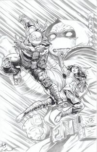Image for The Last Ronin Issue #2 “First to Fall” - Custom Cover Variant by The Escorza Brothers