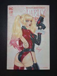 Image for Harley Quinn commission blank cover art