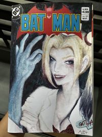 Image for Harley Quinn Watercolor Sketch Cover