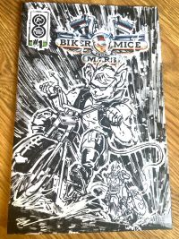Image for Biker Mice from Mars Blank Cover Sketch