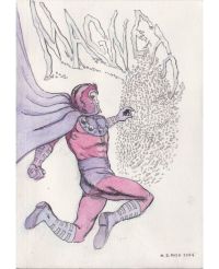 Image for Magneto (shredding logo) by M.D. Koch