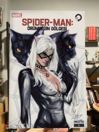 Image for Black Cat on Spider-Man Blank Cover