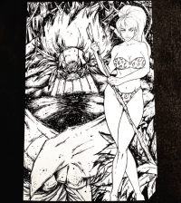Image for 11x17 The Maxx and The Jungle Queen by Ryan Kincaid (Digital Blue Lines) and JD Correa (Inks)