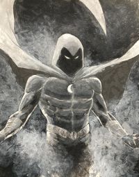 Image for Moon Knight Original Art 8.5"x11" card stock