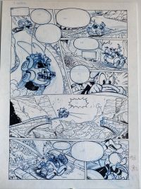 Image for Donald Duck Original Comic Art Page
