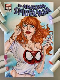 Image for Mary Jane Watson Sketch Cover by Sophia Cox