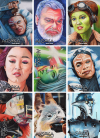 Image for Ahsoka Star Wars Sketch Card Set