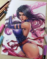 Image for Psylocke - A4(8.3 x 11.7)