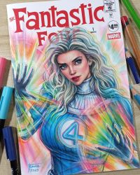 Image for Sue Storm (The Fantastic Four First Steps) Sketch Cover