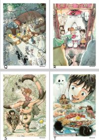 Image for Studio Ghibli TOP ANGLE series Art Print Set