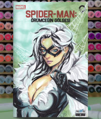 Image for Black Cat Sketch on Spider-Man Blank Cover