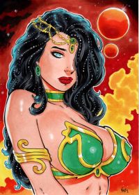 Image for Dejah Thoris A5 Art by Vagner Fernandes