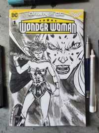 Image for Wonder Woman Sketch Cover