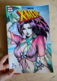 Image for Psylocke-Breezy Butterfly sketch cover by Lictoria 
