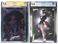 Image for Lot of (2) Zatanna Pablo Lobos Villalobos Variant Covers CGC 9.8 Comic Books