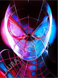 Image for Spider-Man Original – Neon Noir Portrait - by Laura Branham