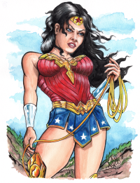 Image for Wonderwoman pinup