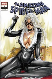 Image for Black Cat on Amazing Spider-Man Sketch Cover
