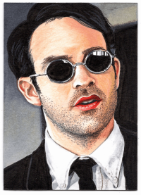 Image for Daredevil Portrait Sketch Card