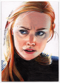 Image for Karen Page from Daredevil Portrait Sketch Card