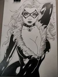 Image for BlackCat - Original Art A3/240g