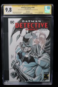 Image for Detective Comics #1000 CGC 9.8 Sketch Cover by Guillem March