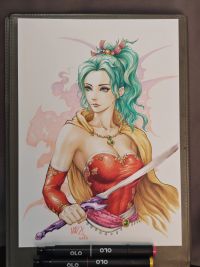 Image for Arttrober 2025 Day 6 - Terra Branford