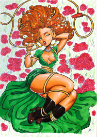 Image for Pinuptober day 9 - Gardener