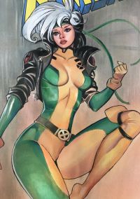 Image for Rogue Pin Up Art