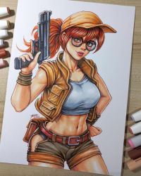 Image for Arttrober2025 Day 15 - Fiolina Germi (A4 art)