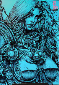 Image for THE VOID’S GUARDIAN/ Bazal. 11,7x16,5 in.