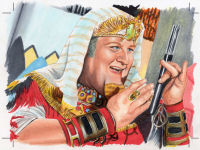 Image for King Tut Colored Illustration